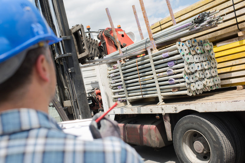 Steel cargo delivery