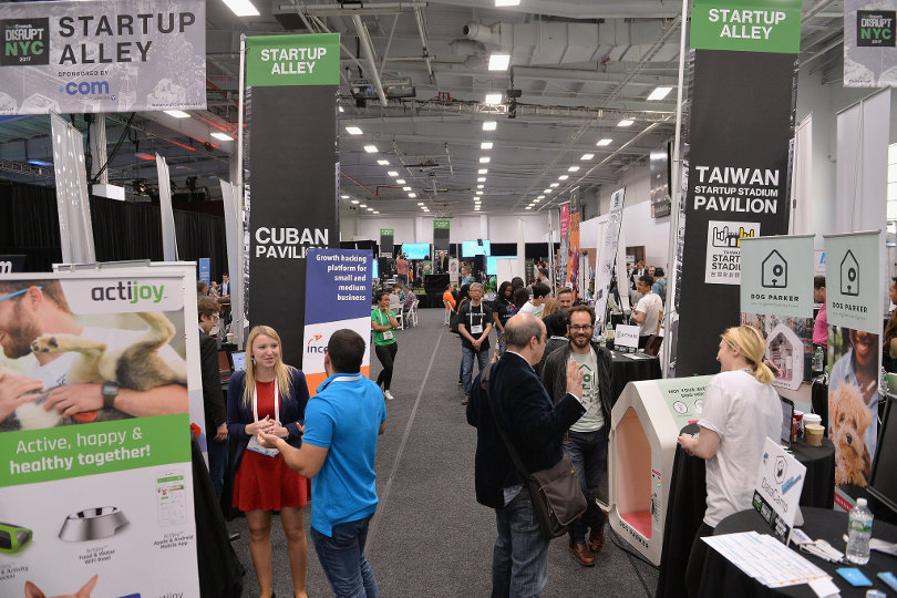 TechCrunch Disrupt NY - startup event