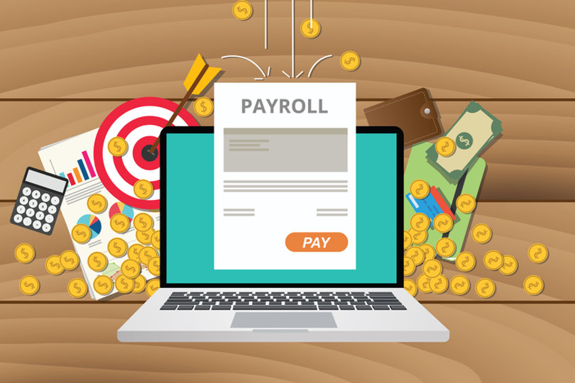 Online payroll outsourcing