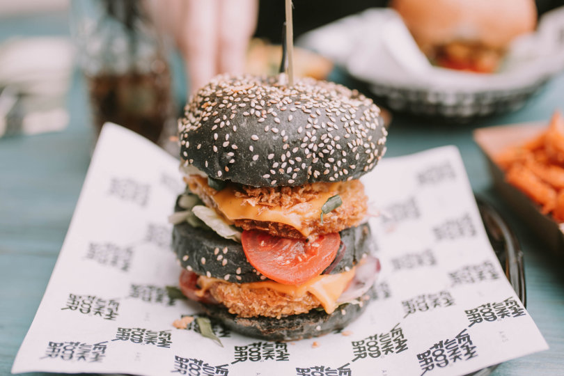 Vegan burger in NYC