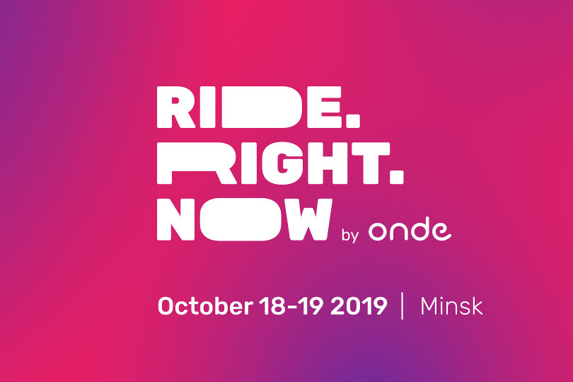 Attend Europe's Ride.Right.Now Conference in Belarus!